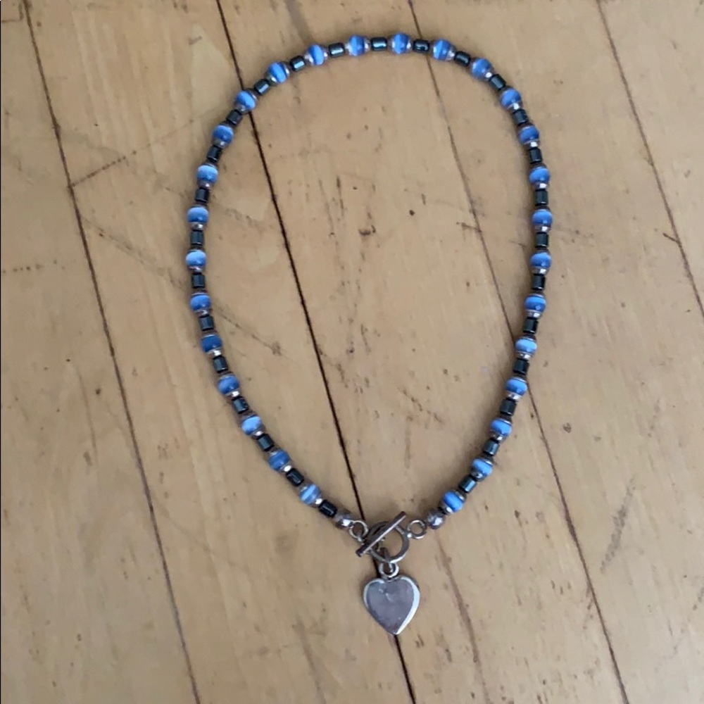 Penny Weights Sterling Silver Heart Necklace